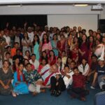 Large group at the Nepalese church six-year anniversary